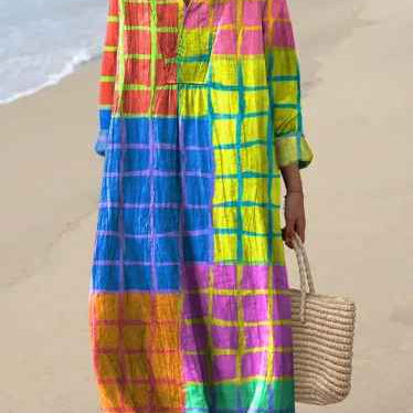 Esma™| Vestido estampado brisa de verano