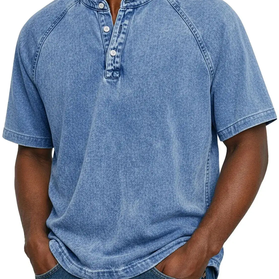 Álvaro™| Camisa vintage de hombre con botones