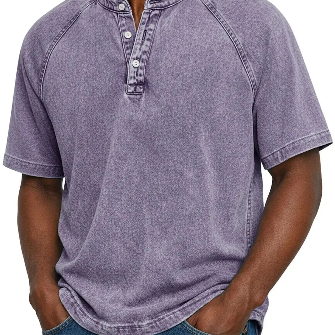 Álvaro™| Camisa vintage de hombre con botones